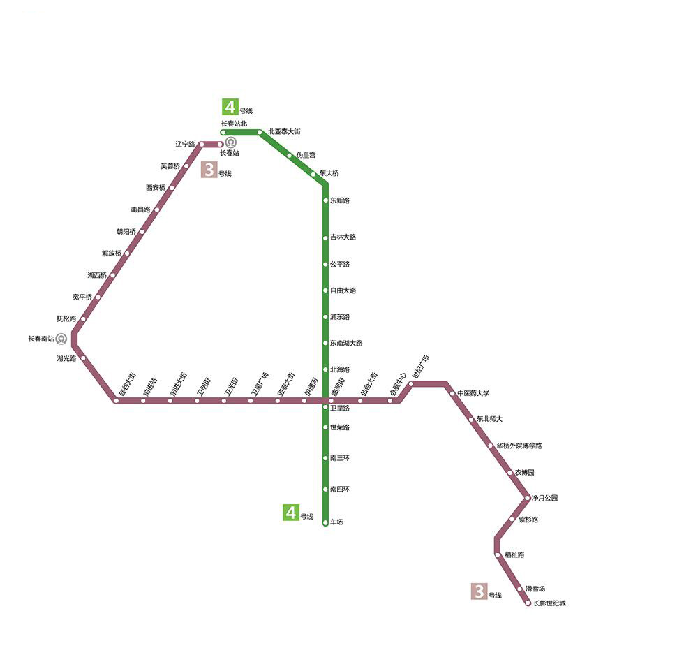 长春地铁运营时间，长春地铁几点开始到几点结束（各个线路不同）