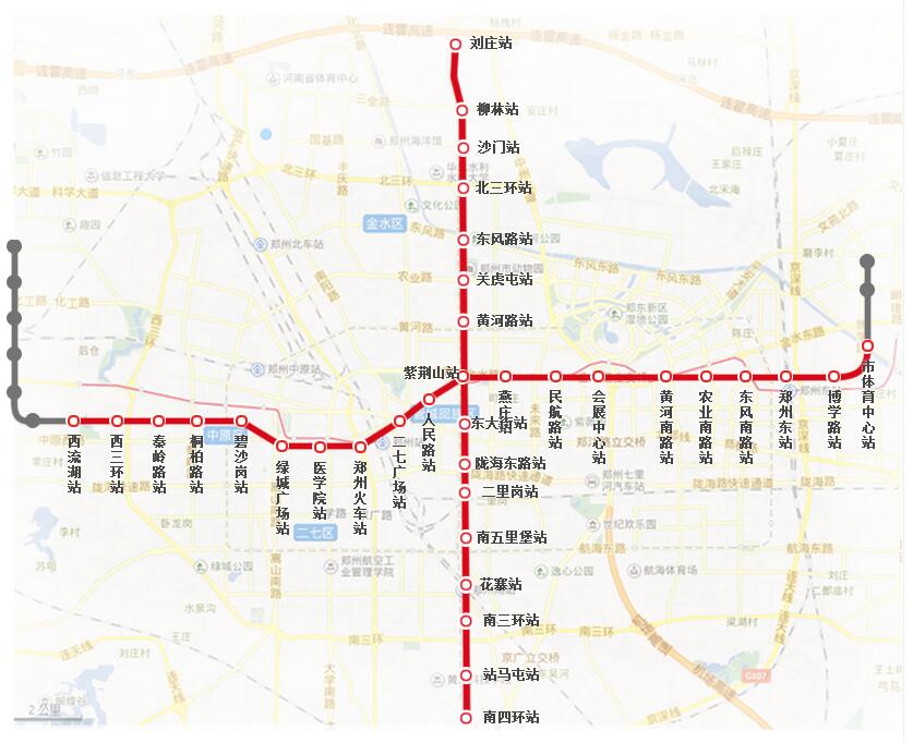 郑州地铁运营时间，郑州地铁几点开始到几点结束（各个线路不同）
